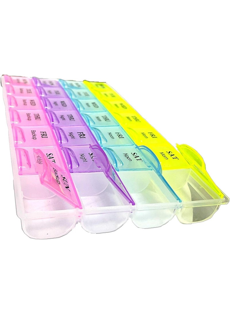 4-Row 28-Point Pill Organizer - Image 3